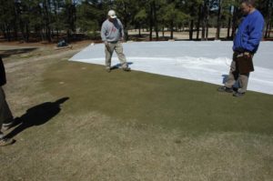 Cover photo for Keep Old Man Winter From Hurting Bermudagrass Putting Greens