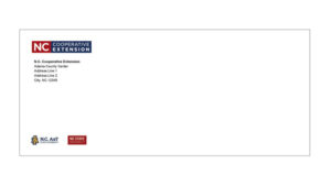 Read about North Carolina Cooperative Extension stationery billing updates from March 2021