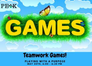 Cover photo for 4-H PEAK Event: Teamwork Games, Playing With a Purpose  - 5/20/21