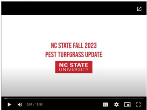 Cover photo for Fall 2023 Pest Update Video